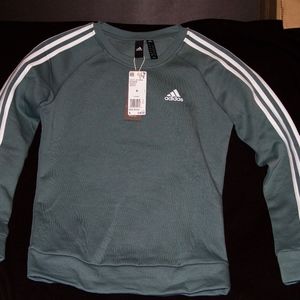 Long Sleeve Adidas Crew Sweatshirt NWT Small